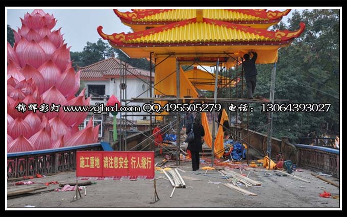 彩灯制作现场11